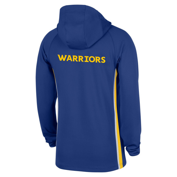 Толстовка Golden State Warriors Nike Blue Authentic On Court Zone Quarter-Zip Dri-FIT Jacket