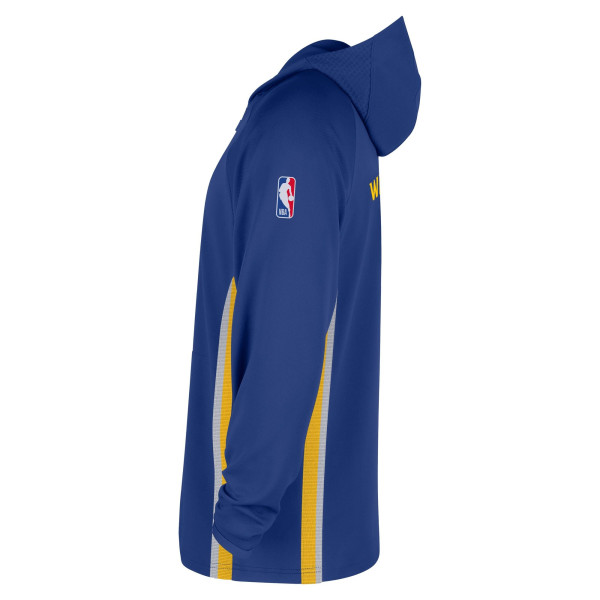 Толстовка Golden State Warriors Nike Blue Authentic On Court Zone Quarter-Zip Dri-FIT Jacket