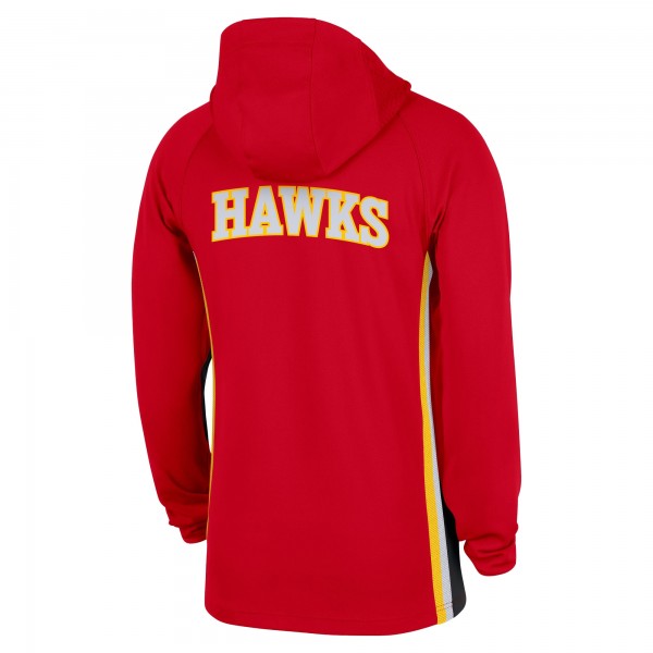 Толстовка Atlanta Hawks Nike Red Authentic On Court Zone Quarter-Zip Dri-FIT