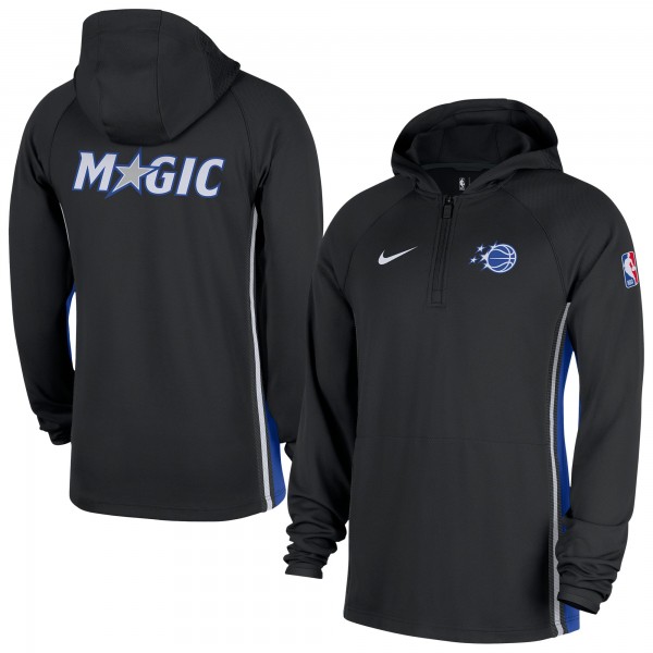 Кофта на короткой молнии Orlando Magic Nike Black Authentic On Court Zone Dri-FIT