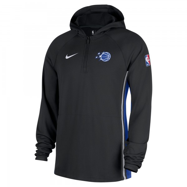 Кофта на короткой молнии Orlando Magic Nike Black Authentic On Court Zone Dri-FIT