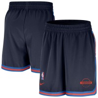 Шорты Oklahoma City Thunder Nike Navy Authentic Practice DNA Woven Performance
