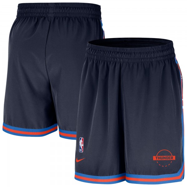 Oklahoma City Thunder Nike Navy Authentic Practice DNA Woven Performance Shorts