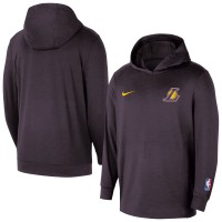 Толстовка Los Angeles Lakers Nike Black Authentic Practice Yoga Restore