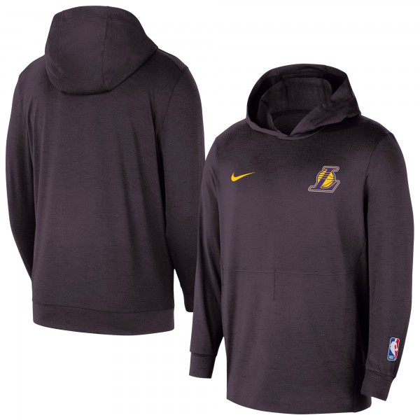 Толстовка Los Angeles Lakers Nike Black Authentic Practice Yoga Restore
