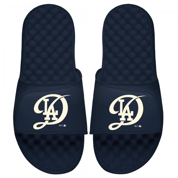 Unisex Los Angeles Dodgers ISlide Navy 2024 City Connect Slide Sandals