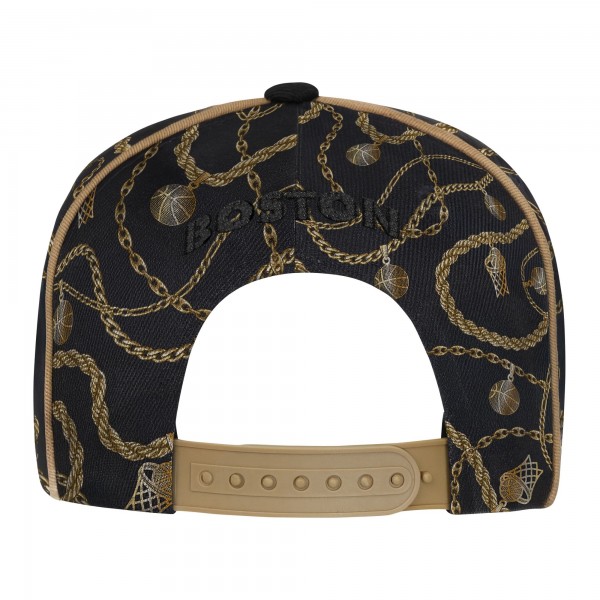 Подростковая Boston Celtics Outerstuff Black Street Hooper Snapback Hat