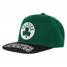 Подростковая Boston Celtics Outerstuff Kelly Green/Black Two-Tone Snapback Hat