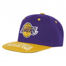 Бейсболка Подростковая Los Angeles Lakers Outerstuff Purple/Gold Two-Tone