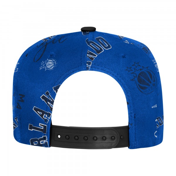 Бейсболка Orlando Magic Outerstuff Blue Street Hooper Allover Print