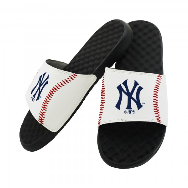 Unisex New York Yankees ISlide Baseball Stitch Slide Sandals