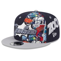 Бейсболка New York Yankees New Era Navy/Gray 2025 MLB Diamond Hero Edition 9FIFTY Snapback