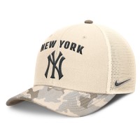 Бейсболка New York Yankees Nike Natural Camo Natural Pack Rise
