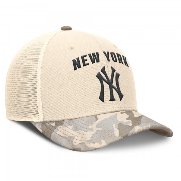 Бейсболка New York Yankees Nike Natural Camo Natural Pack Rise