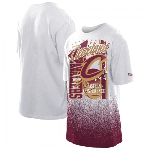 Cleveland Cavaliers New Era White Injection Sport Classics T-Shirt