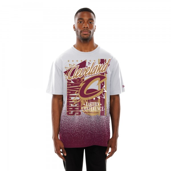 Cleveland Cavaliers New Era White Injection Sport Classics T-Shirt