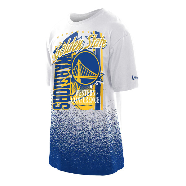 Футболка Golden State Warriors New Era White Injection Sport Classics