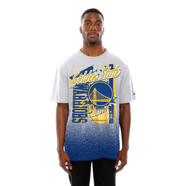 Футболка Golden State Warriors New Era White Injection Sport Classics