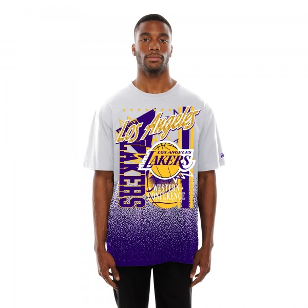 Футболка Los Angeles Lakers New Era White Injection Sport Classics