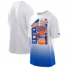 New York Knicks New Era White Injection Sport Classics T-Shirt