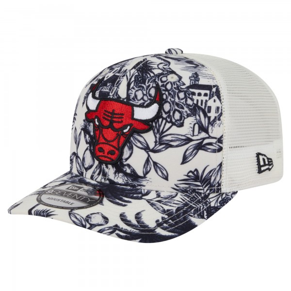 Бейсболка Chicago Bulls New Era White Lemon Tree 9SEVENTY