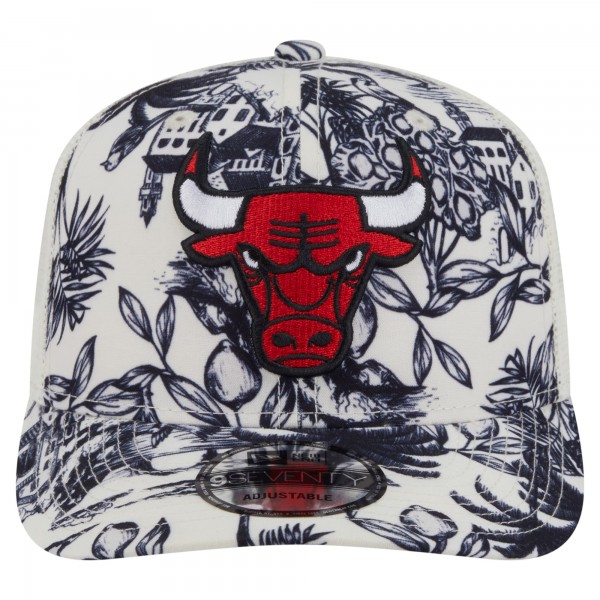 Бейсболка Chicago Bulls New Era White Lemon Tree 9SEVENTY