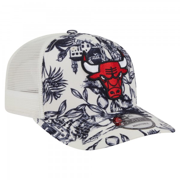 Бейсболка Chicago Bulls New Era White Lemon Tree 9SEVENTY