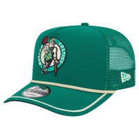 Бейсболка Boston Celtics New Era Kelly Green Vintage Team Rope A-Frame 9FIFTY Snapback