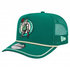 Бейсболка Boston Celtics New Era Kelly Green Vintage Team Rope A-Frame 9FIFTY Snapback