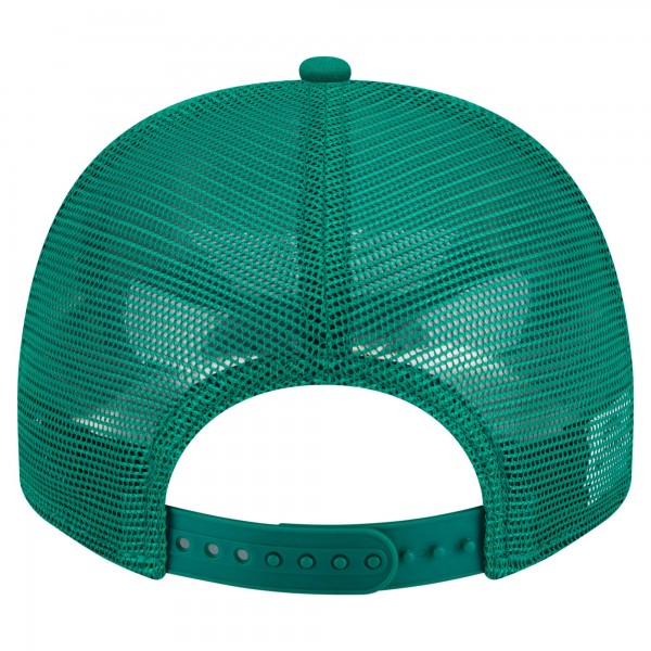 Бейсболка Boston Celtics New Era Kelly Green Vintage Team Rope A-Frame 9FIFTY Snapback