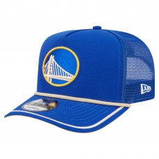 Бейсболка Golden State Warriors New Era Royal Vintage Team Rope A-Frame 9FIFTY