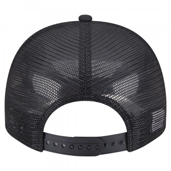 Бейсболка Miami Heat New Era Black Vintage Team Rope A-Frame 9FIFTY Snapback