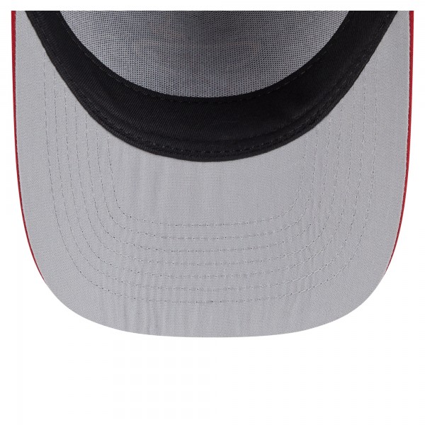 Бейсболка Miami Heat New Era Black Vintage Team Rope A-Frame 9FIFTY Snapback