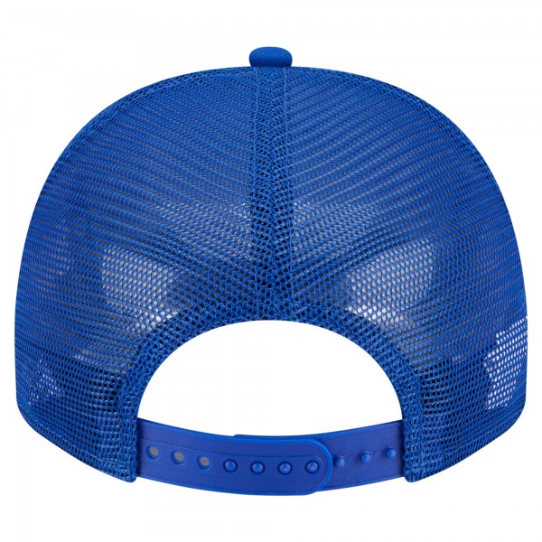 Бейсболка Philadelphia 76ers New Era Royal Vintage Team Rope A-Frame 9FIFTY Snapback
