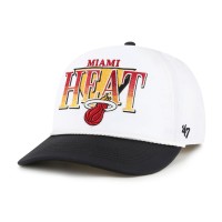 Бейсболка Miami Heat 47 White/Black Tribute Two-Tone Hitch