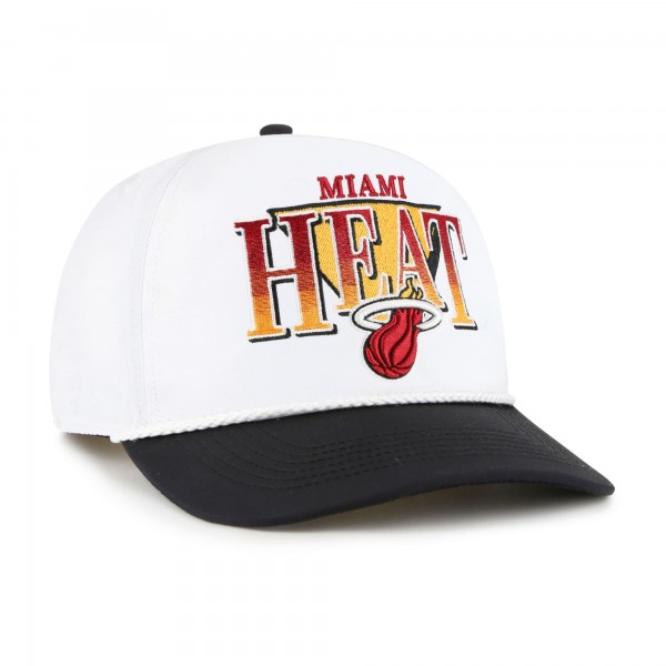 Бейсболка Miami Heat 47 White/Black Tribute Two-Tone Hitch
