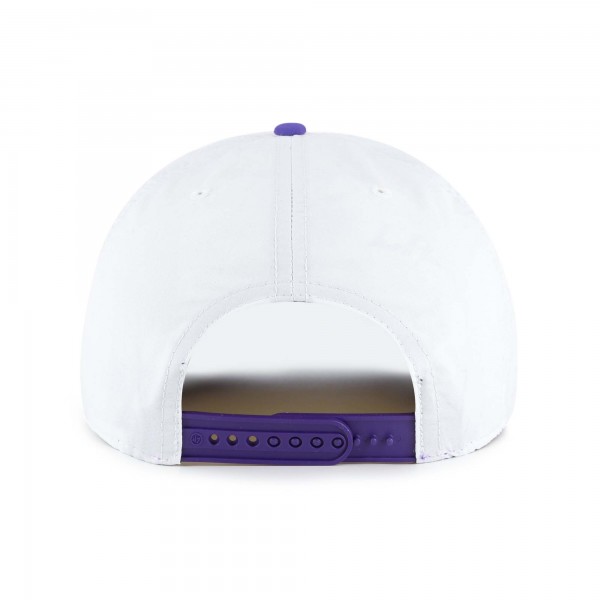 Бейсболка Los Angeles Lakers 47 White/Purple Tribute Two-Tone Hitch