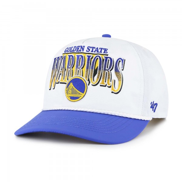Бейсболка Golden State Warriors 47 White/Royal Tribute Two-Tone Hitch