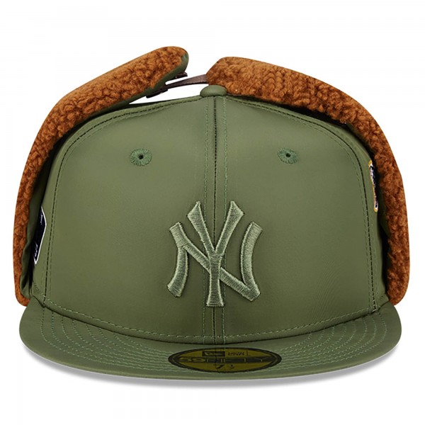 Бейсболка New York Yankees New Era x Alpha Industries Olive Dog Ear 59FIFTY