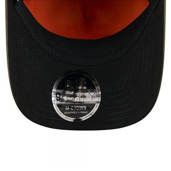 Бейсболка New York Yankees New Era x Alpha Industries Olive A-Frame 9FORTY