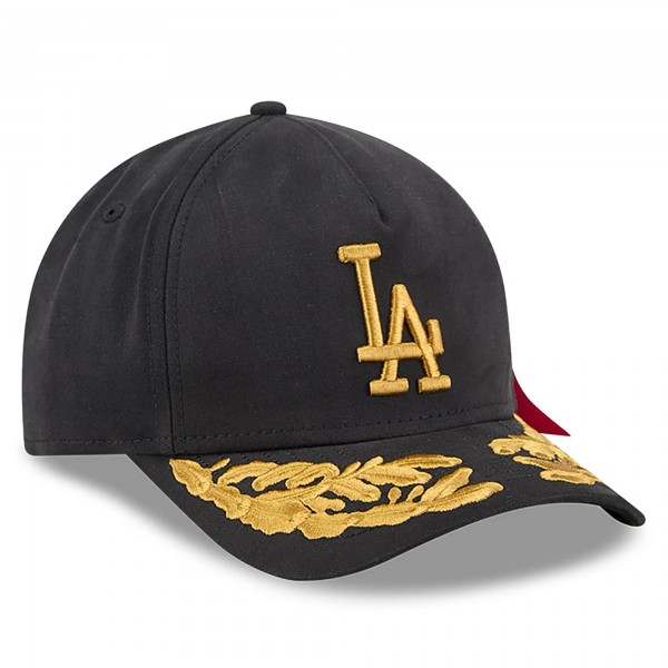 Бейсболка Los Angeles Dodgers New Era x Alpha Industries Black A-Frame 9FORTY