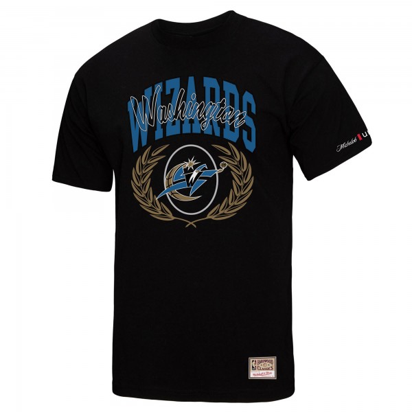 Washington Wizards Mitchell & Ness Black NBA x Michelob Ultra Rewind II T-Shirt