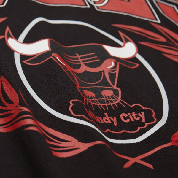 Футболка Chicago Bulls Mitchell & Ness Black NBA x Michelob Ultra Rewind II