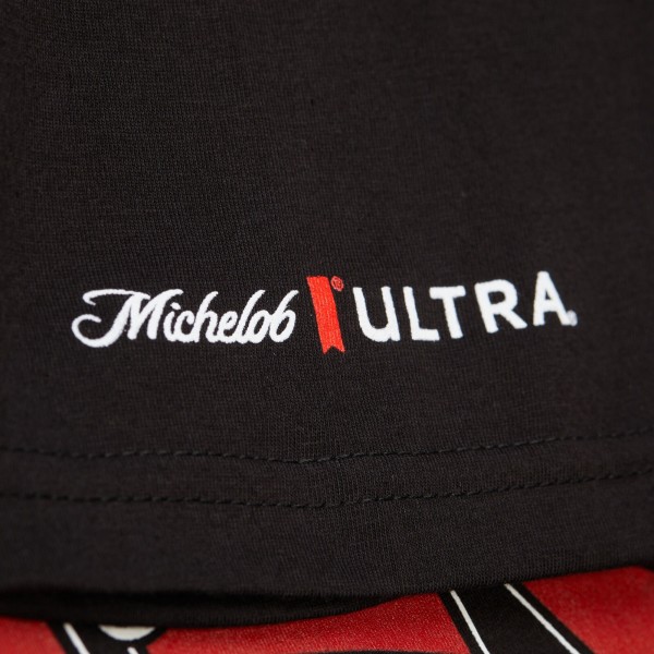 Футболка Chicago Bulls Mitchell & Ness Black NBA x Michelob Ultra Rewind II