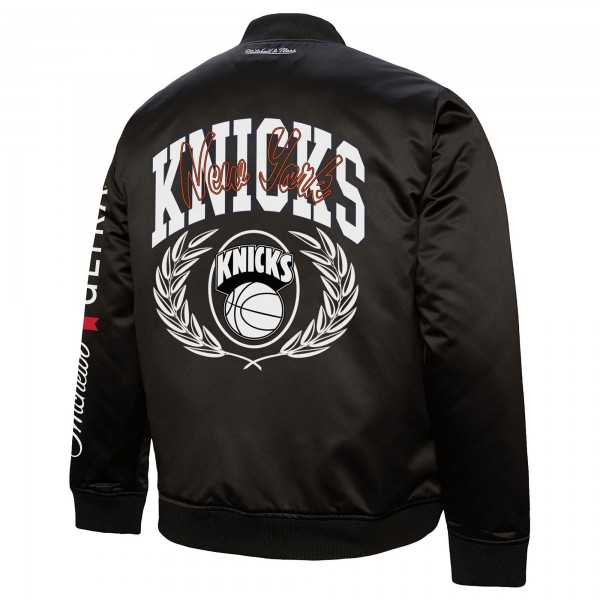 Кофта на молнии New York Knicks Mitchell & Ness NBA x Michelob Ultra Hoops & Hops - Black