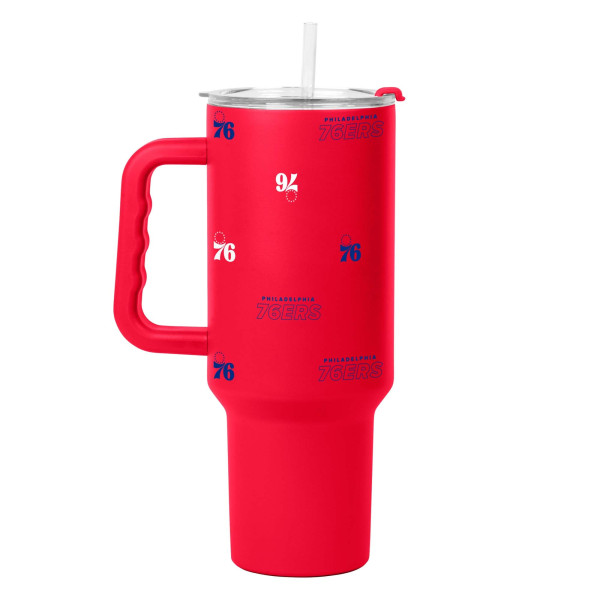 Термос Philadelphia 76ers 40oz. Step and Repeat Powder Coat