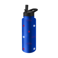 Detroit Pistons Logo Brands 34oz. Steep and Repeat Quencher Bottle