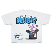 Футболка Unisex Orlando Magic Cream Magic Trick Premium Vintage Boxy
