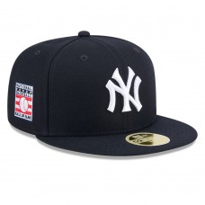 Бейсболка New York Yankees New Era Navy Baseball Hall of Fame 59FIFTY