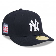 Бейсболка New York Yankees New Era Navy Baseball Hall of Fame 59FIFTY Low Profile